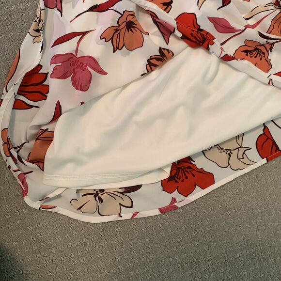 Philosophy Republic Clothing Women Floral White Casual Mini Skirt Sz S - Picture 4 of 4